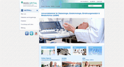 Desktop Screenshot of endokrinologie.insel.ch