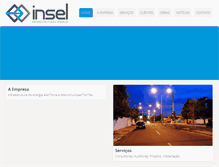 Tablet Screenshot of insel.com.br
